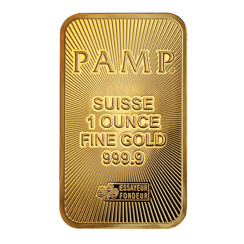 Image for 1 oz Gold Bar - PAMP Suisse from TD Precious Metals